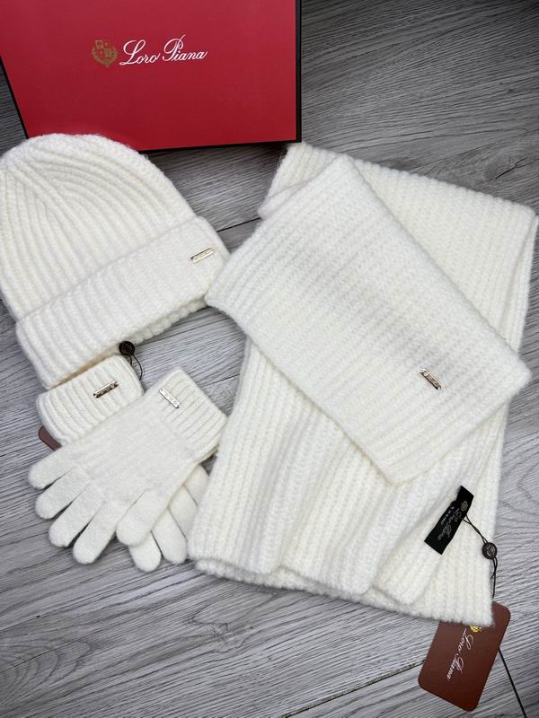 Loro Piana Scarf Hat Gloves dx (6)