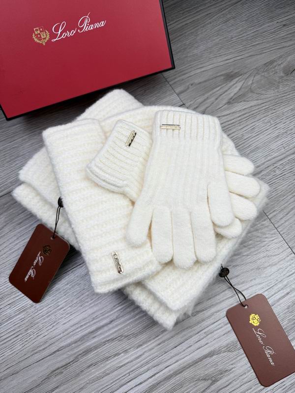 Loro Piana Scarf Hat Gloves dx (8)