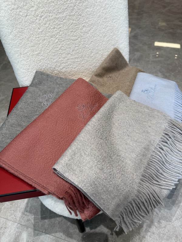 Loro Piana scarf 32X180cm 100%山羊绒 E05 (1)