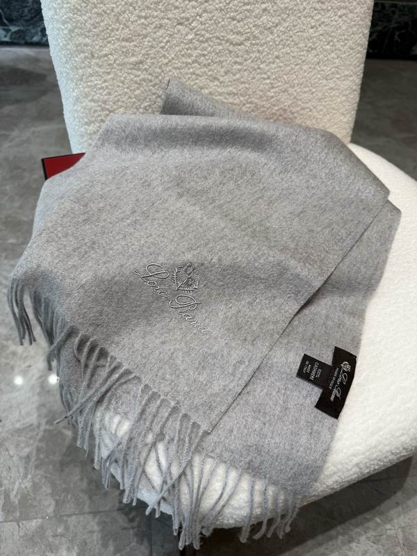 Loro Piana scarf 32X180cm 100%山羊绒 E05 (12)