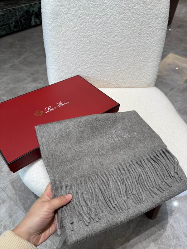 Loro Piana scarf 32X180cm 100%山羊绒 E05 (39)