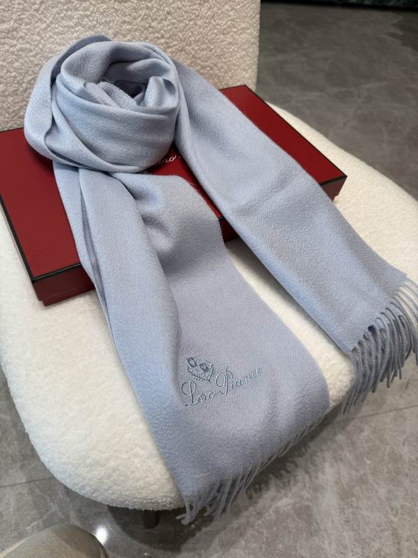 Loro Piana scarf 32X180cm 100%山羊绒 E05 (4)