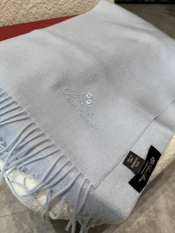 Loro Piana scarf 32X180cm 100%山羊绒 E05 (5)