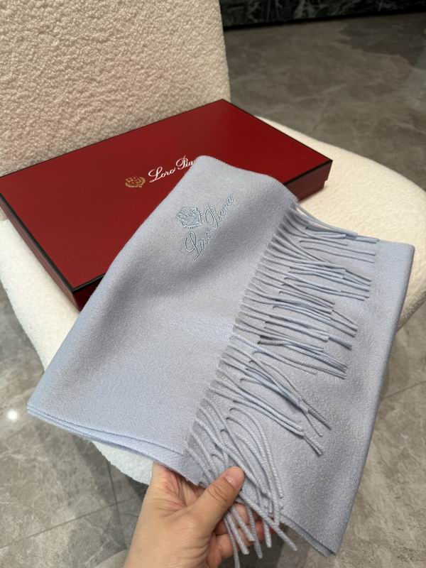Loro Piana scarf 32X180cm 100%山羊绒 E05 (7)
