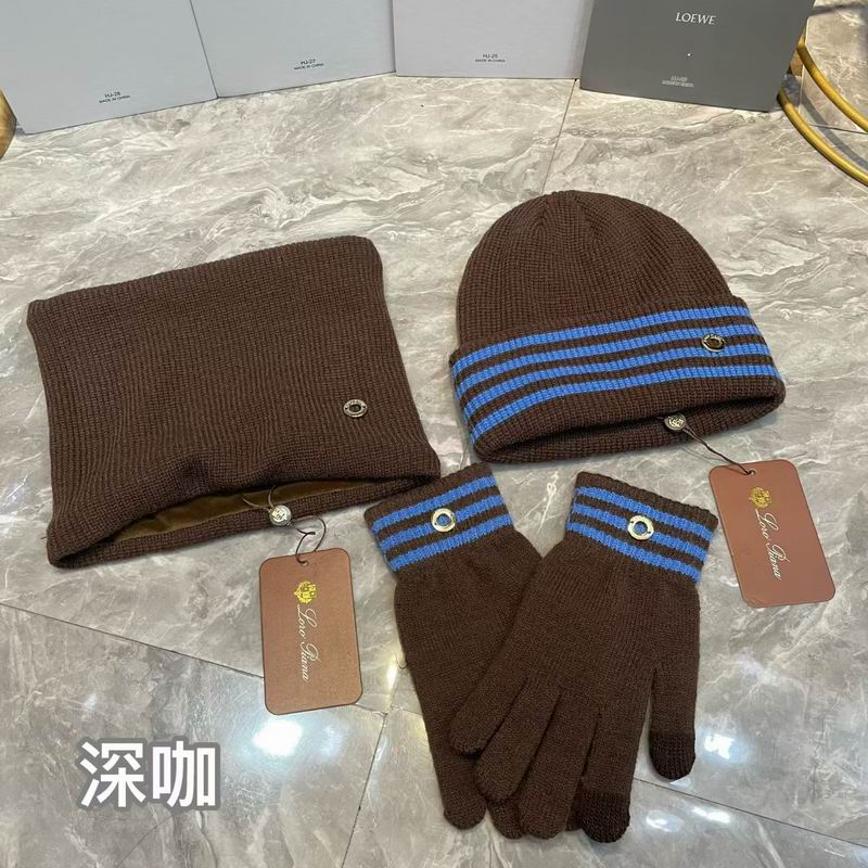 Loro Piana scarf hat gloves (5)