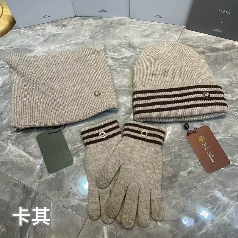 Loro Piana scarf hat gloves (7)