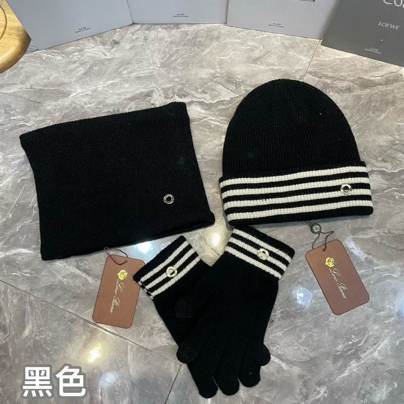 Loro Piana scarf hat gloves (8)