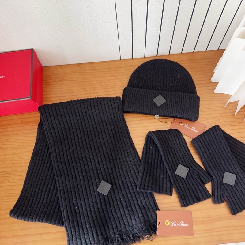 Loro Piana scarf hat gloves dx (47)