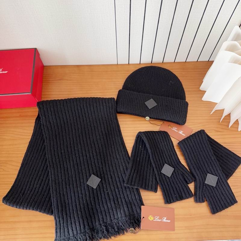 Loro Piana scarf hat gloves dx (48)