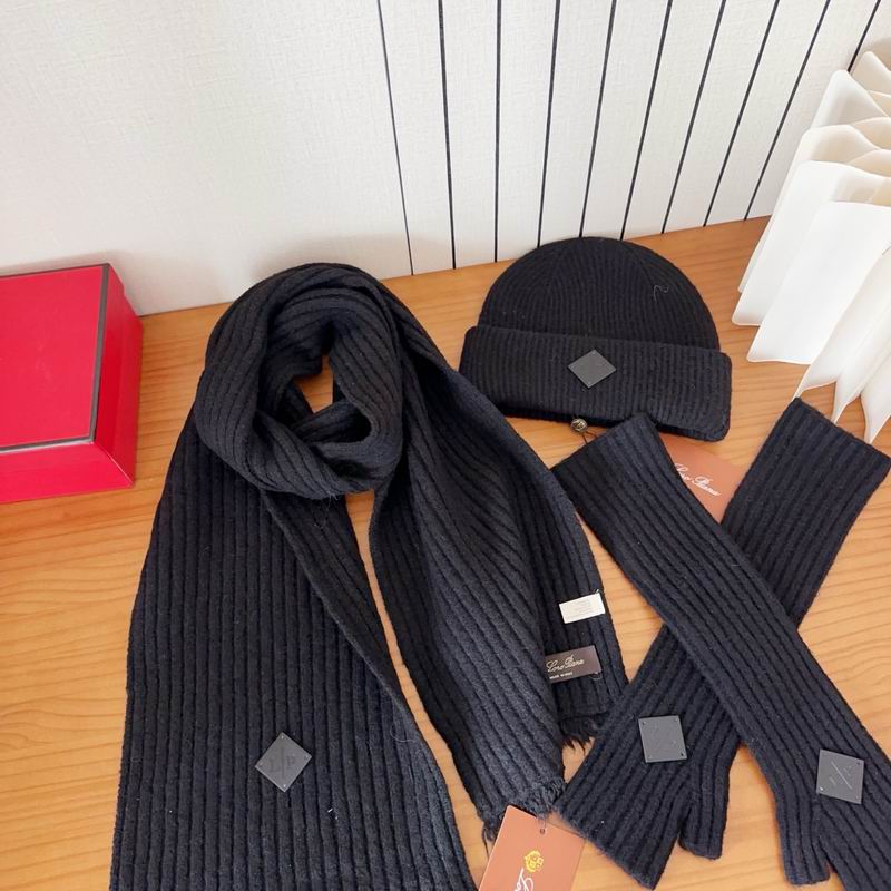 Loro Piana scarf hat gloves dx (51)