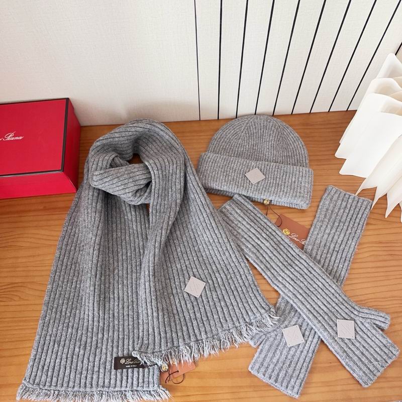 Loro Piana scarf hat gloves dx (58)