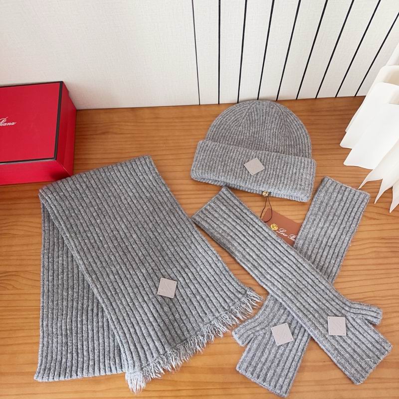 Loro Piana scarf hat gloves dx (59)