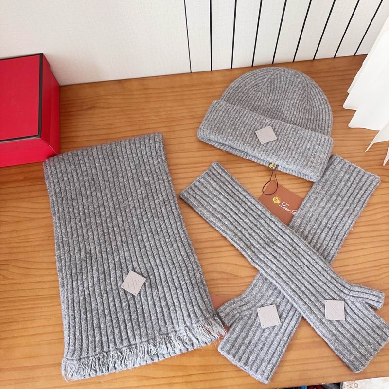 Loro Piana scarf hat gloves dx (62)