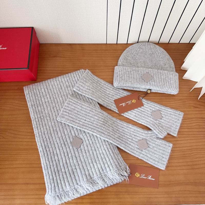Loro Piana scarf hat gloves dx (72)