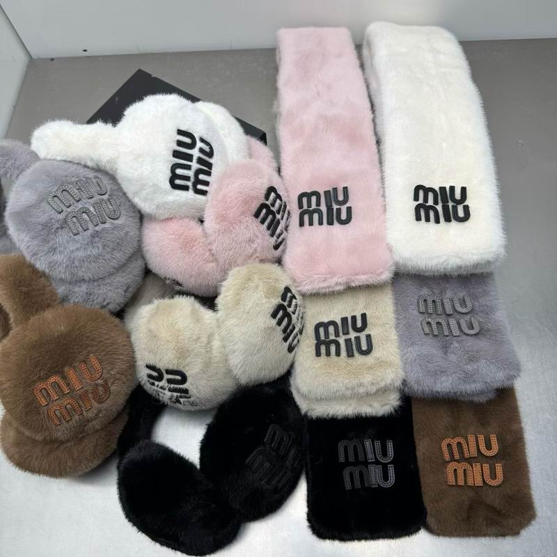Miumiu Earmuff Scarf dx (90)