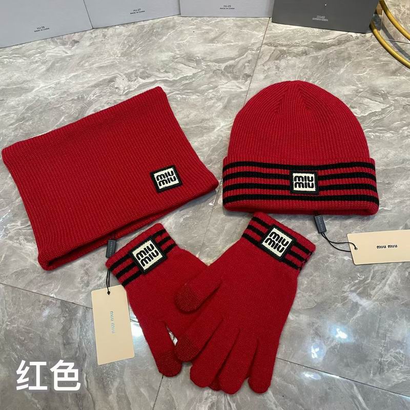 Miumiu scarf hat gloves (6)