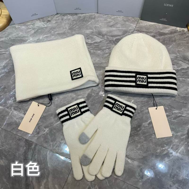 Miumiu scarf hat gloves (9)