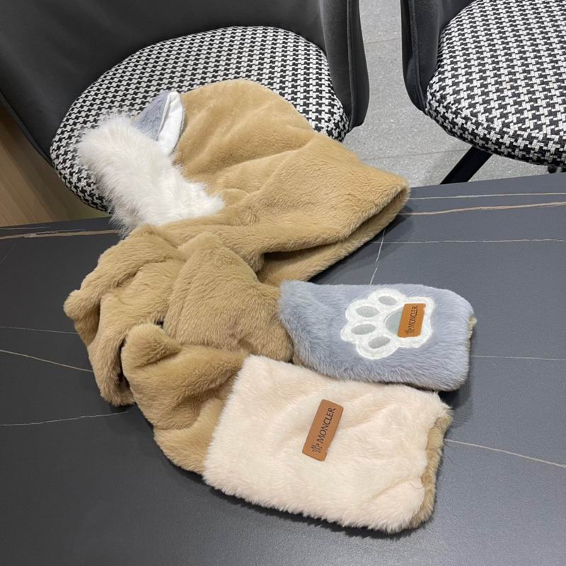 Moncler Scarf Hat (100)