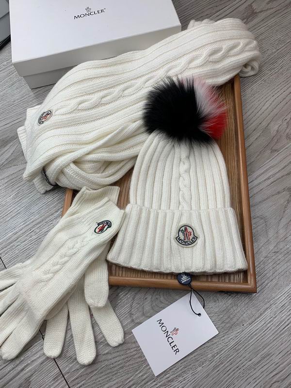 Moncler Scarf Hat Gloves E (335)