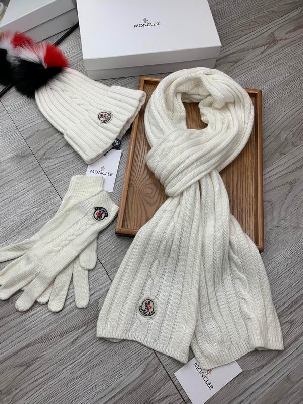 Moncler Scarf Hat Gloves E (336)