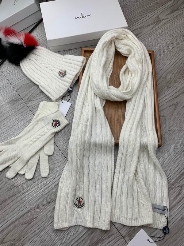 Moncler Scarf Hat Gloves E (337)