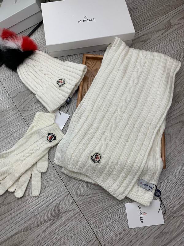 Moncler Scarf Hat Gloves E (340)