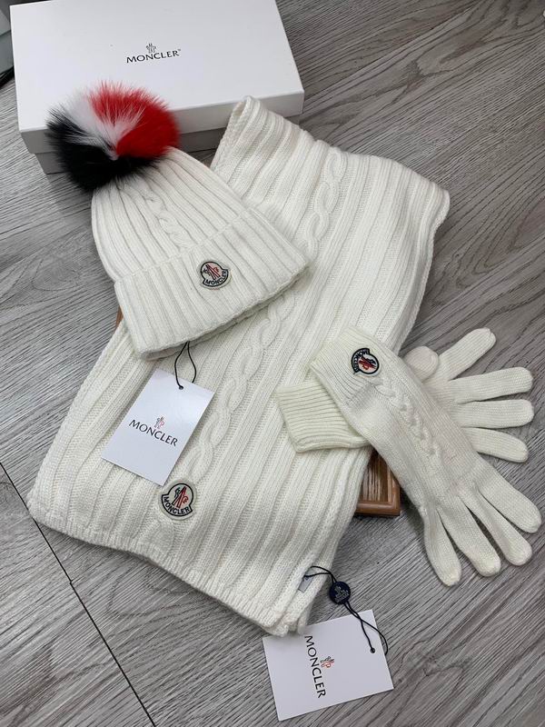 Moncler Scarf Hat Gloves E (341)