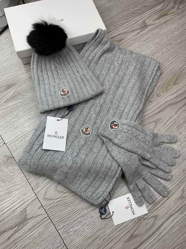Moncler Scarf Hat Gloves E (350)
