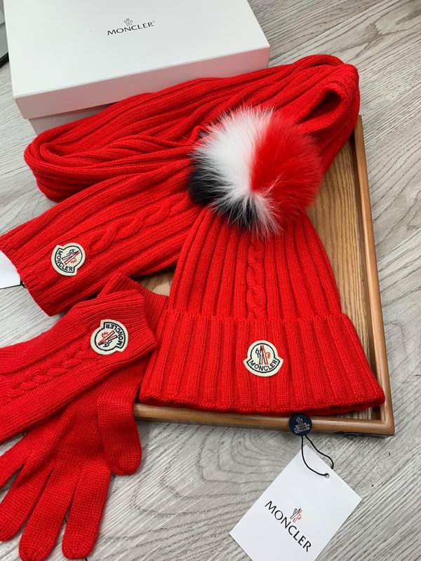 Moncler Scarf Hat Gloves E (362)