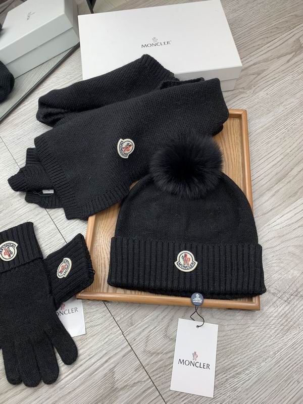 Moncler Scarf Hat Gloves E (534)