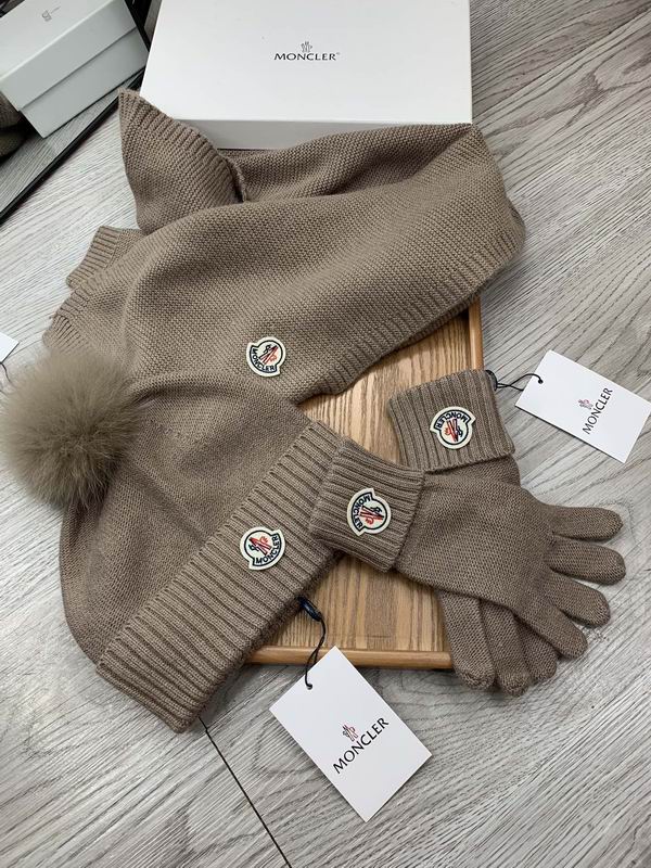 Moncler Scarf Hat Gloves E (542)