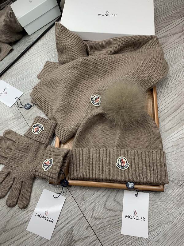 Moncler Scarf Hat Gloves E (544)