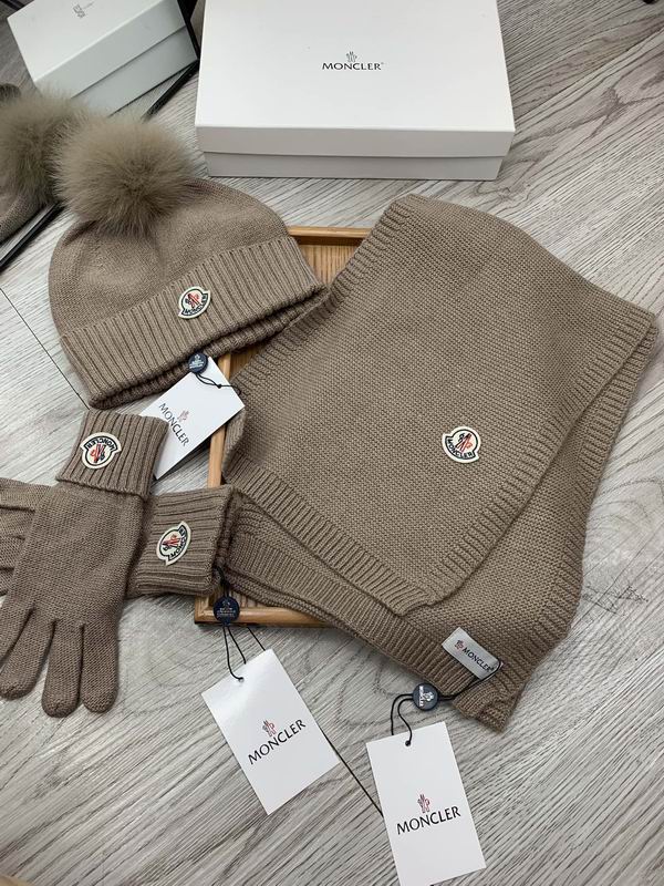 Moncler Scarf Hat Gloves E (547)