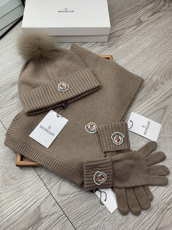 Moncler Scarf Hat Gloves E (548)