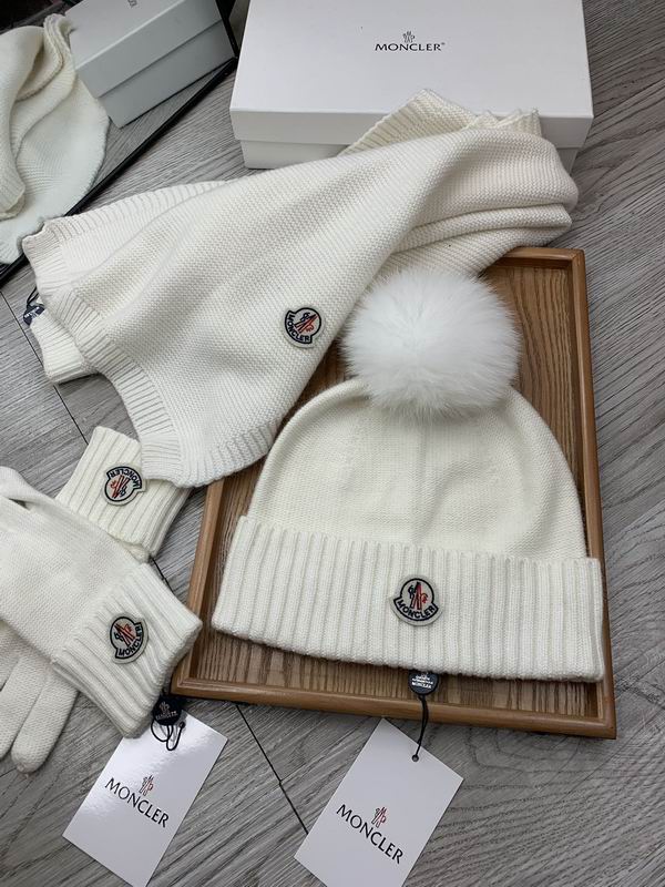 Moncler Scarf Hat Gloves E (552)