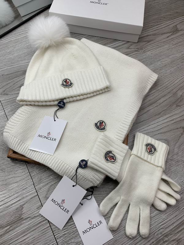 Moncler Scarf Hat Gloves E (556)