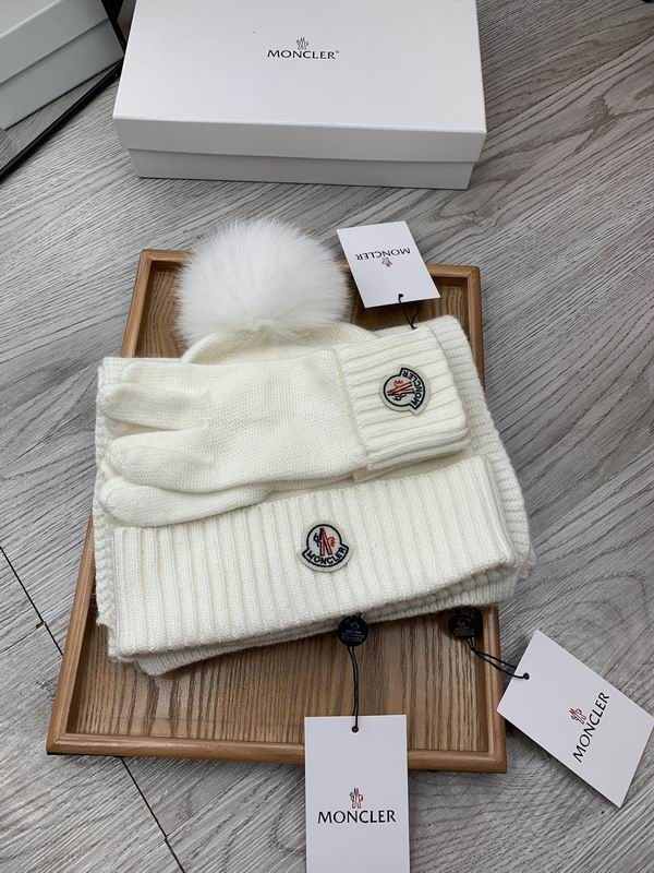 Moncler Scarf Hat Gloves E (557)