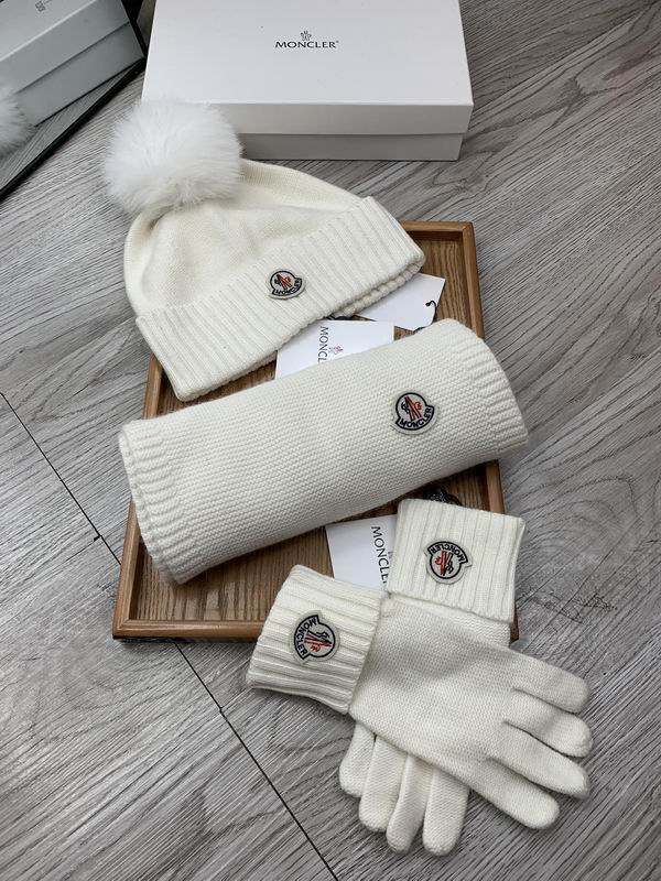 Moncler Scarf Hat Gloves E (558)