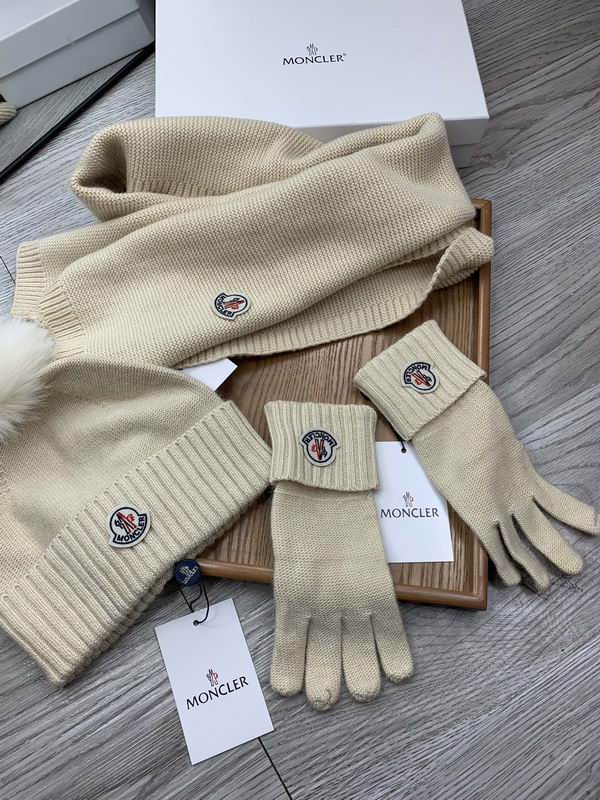 Moncler Scarf Hat Gloves E (560)