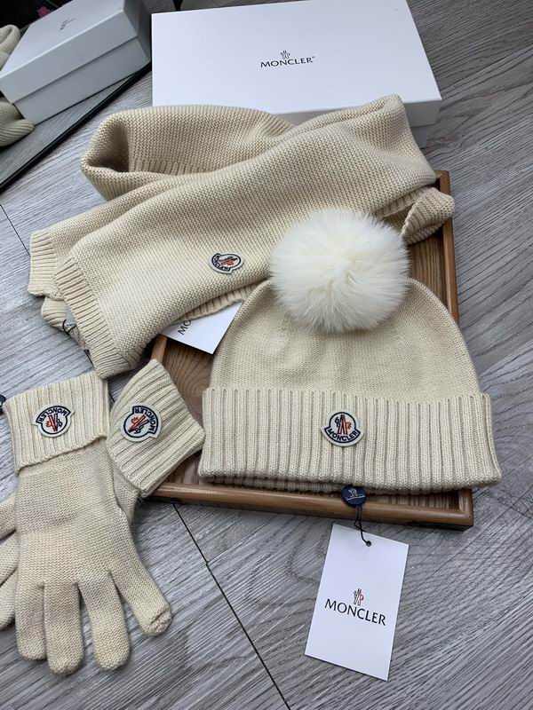 Moncler Scarf Hat Gloves E (561)