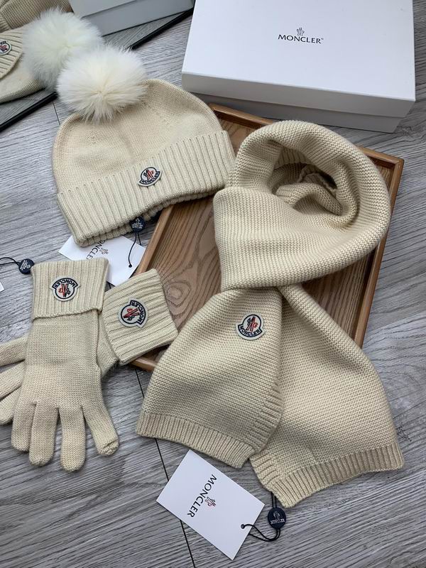 Moncler Scarf Hat Gloves E (562)