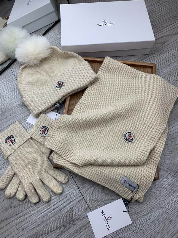 Moncler Scarf Hat Gloves E (564)
