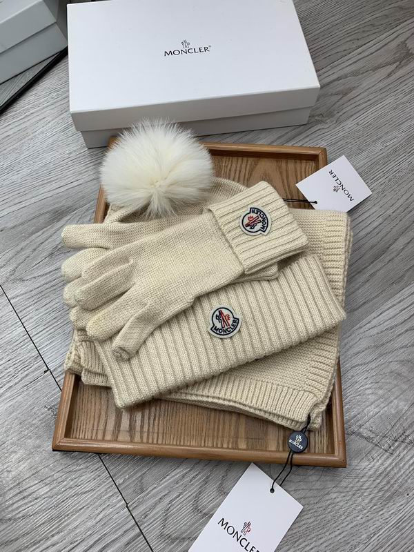 Moncler Scarf Hat Gloves E (566)
