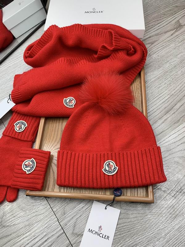 Moncler Scarf Hat Gloves E (569)
