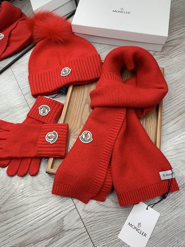 Moncler Scarf Hat Gloves E (570)