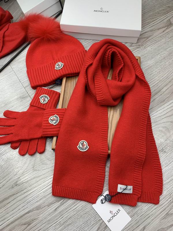 Moncler Scarf Hat Gloves E (571)
