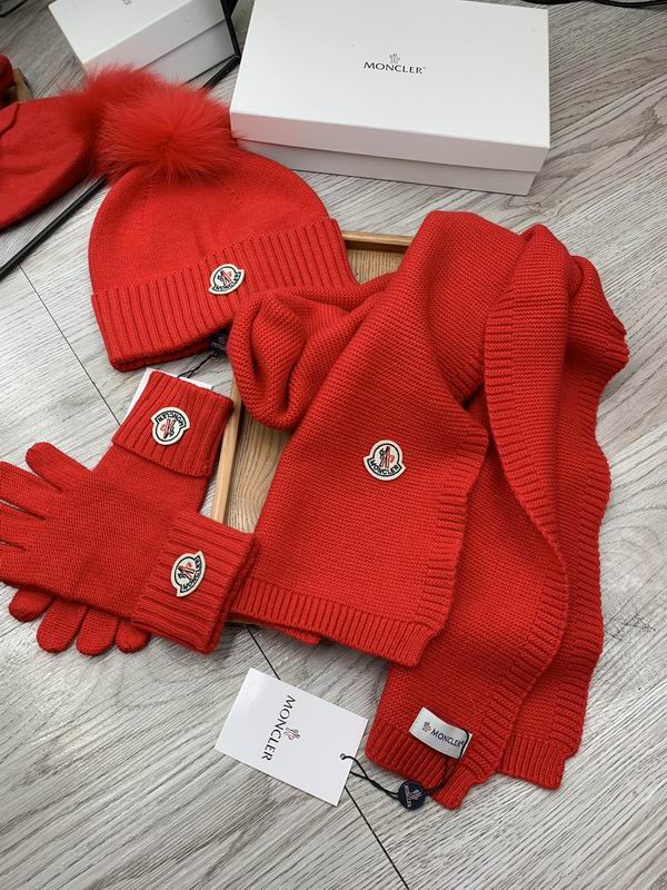 Moncler Scarf Hat Gloves E (572)