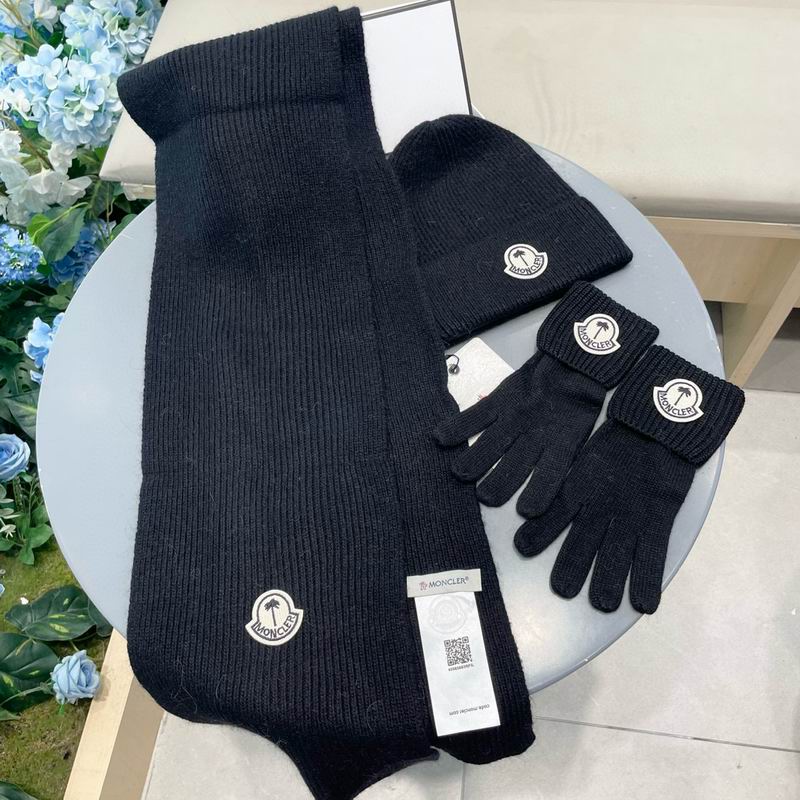 Moncler scarf  hat gloves (11)