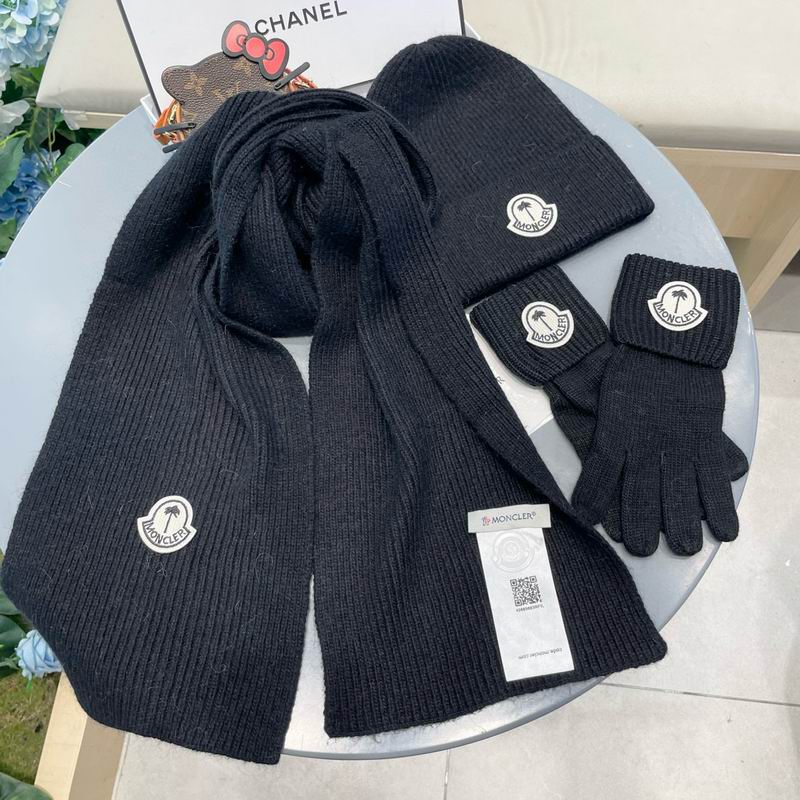Moncler scarf  hat gloves (12)