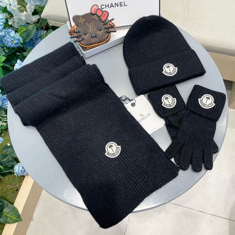 Moncler scarf  hat gloves (15)